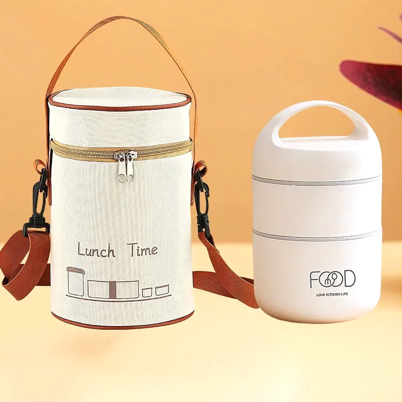Lunch Box Lonchera 2 En 1 550Ml 420Ml - Varietas Chile - Santiago