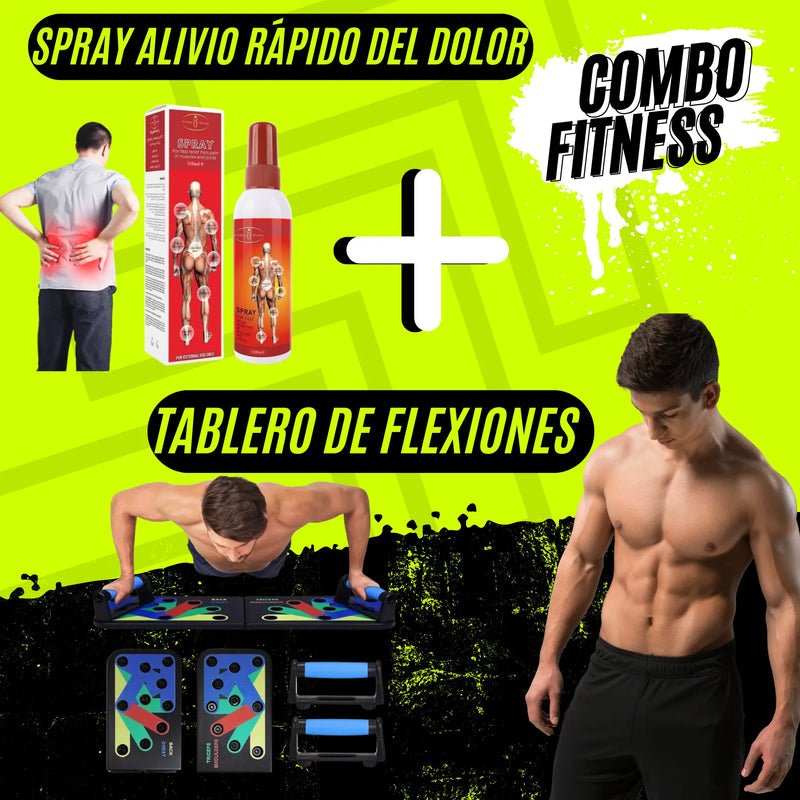 Spray Alivio Dolor Tablero De Flexiones