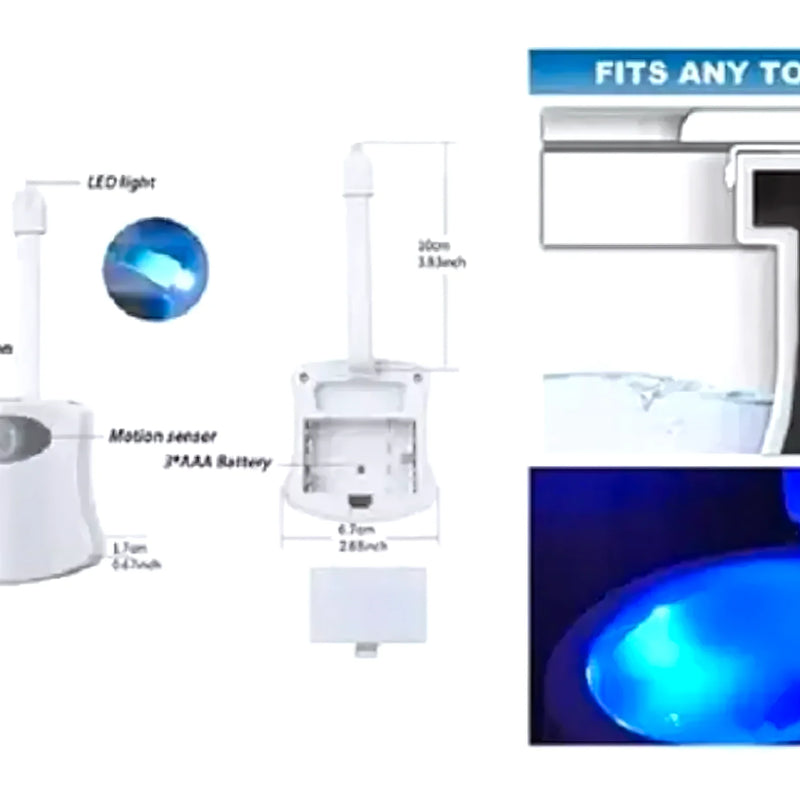 Luz Con Sensor Para Inodoro Luz De Baño - Varietas Chile - Santiago