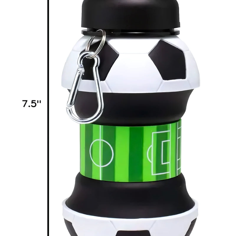 Botella De Agua Futbol Plegable - Varietas Chile - Santiago