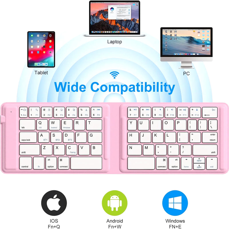 Teclado Bluetooth Plegable Inalámbrico - Varietas Chile - Santiago