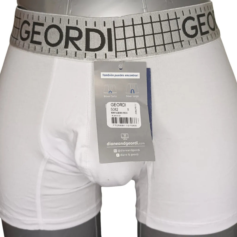 3 Pack Bóxer Algodón Medio Fondo