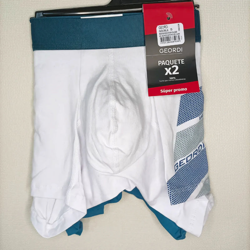Boxer Algodon Medio Duo Pack - Varietas Chile - Santiago