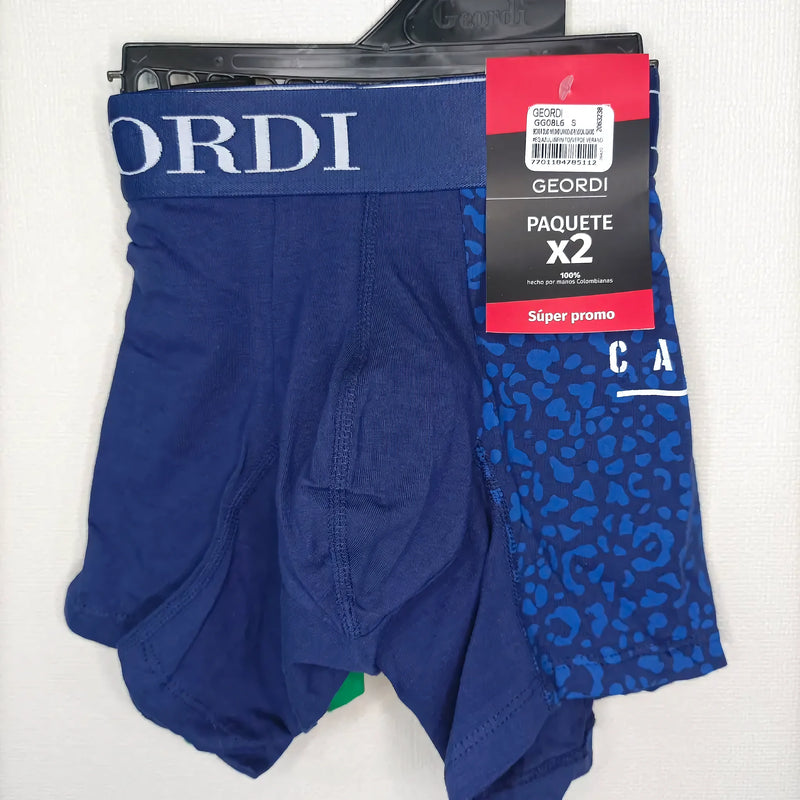 Boxer Algodon Medio Duo Pack - Varietas Chile - Santiago