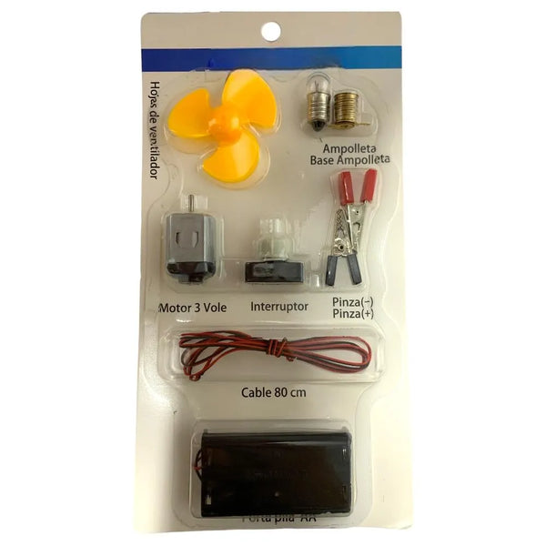 Circuito Electrico Escolar 9 Pcs -en tu casa Chile - Santiago