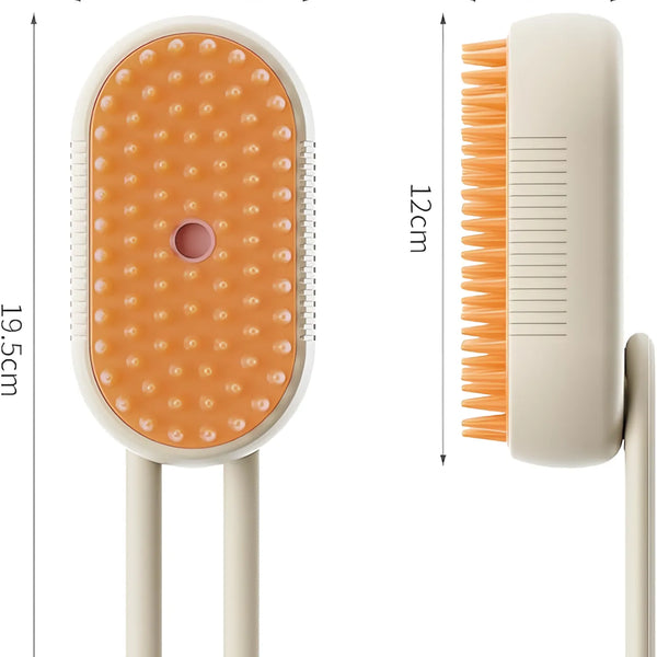 Cepillo A Vapor Mascotas 3En1 Limpieza