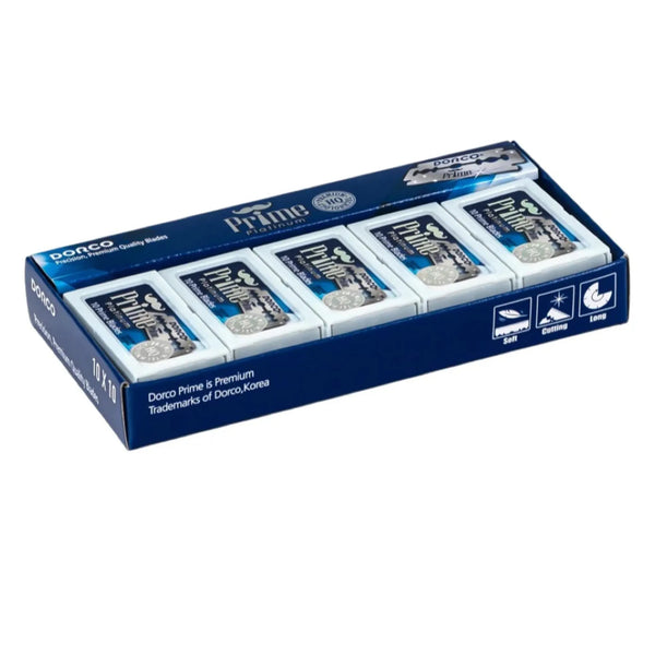 Hojas Dobles Dorco Prime Platinum 100 Un