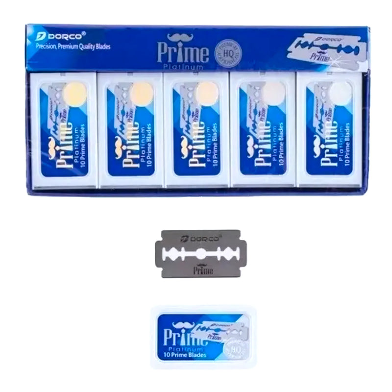 Hojas Dobles Dorco Prime Platinum 100 Un - Varietas Chile - Santiago