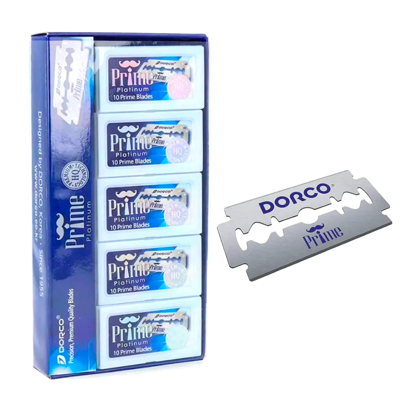 Hojas Dobles Dorco Prime Platinum 100 Un - Varietas Chile - Santiago