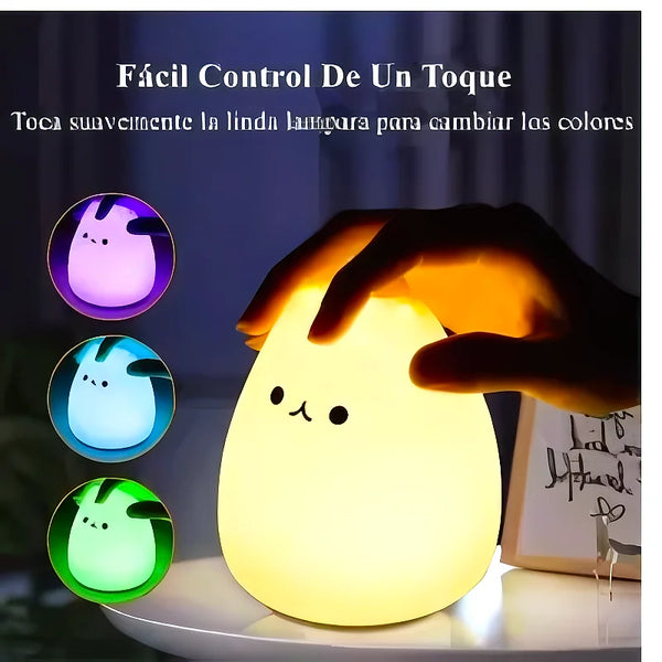 Lampara Led Gato De Silicona Colores - Varietas Chile - Santiago