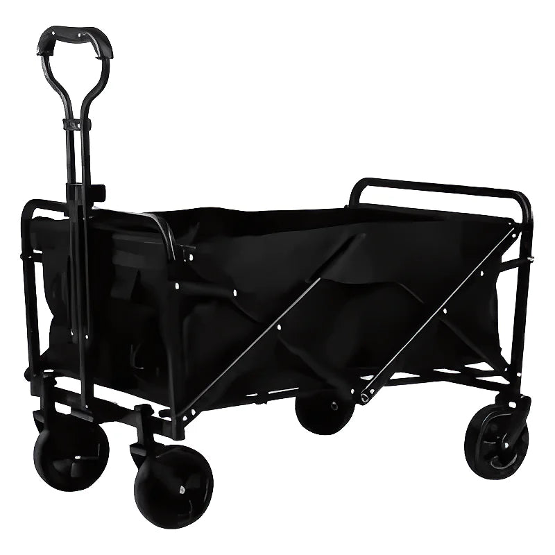 Carro Camping Plegable Negro Con 4 Rueda - Varietas Chile - Santiago