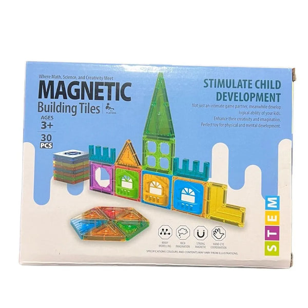 Bloques Magnéticos Para Construir 30 Pi