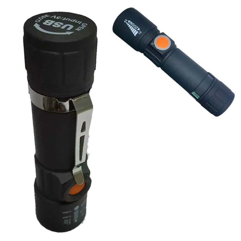 Mini Linterna Led Recargable Usb - Varietas Chile - Santiago