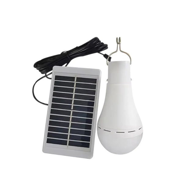 Ampolleta Led Recargable Panel Solar