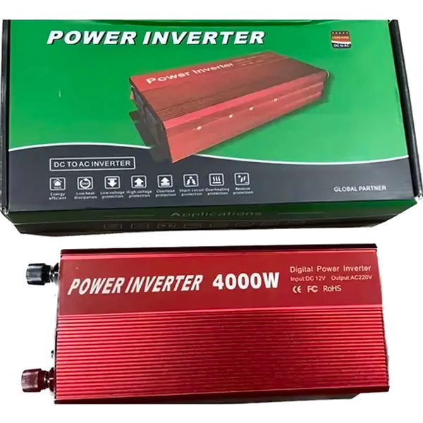Inversor De Voltaje 4000W 12V A 220 Volt - Varietas Chile - Santiago