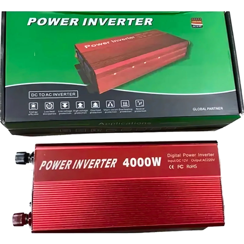 Inversor De Voltaje 4000W 12V A 220 Volt - Varietas Chile - Santiago