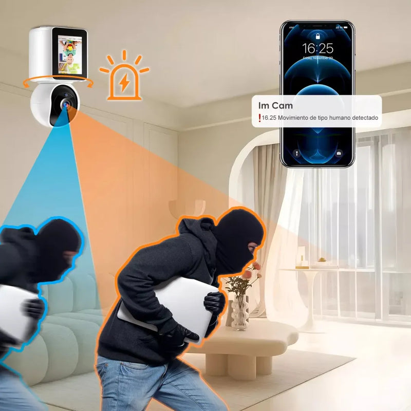 Camara Seguridad Videollamadas Ip Wifi