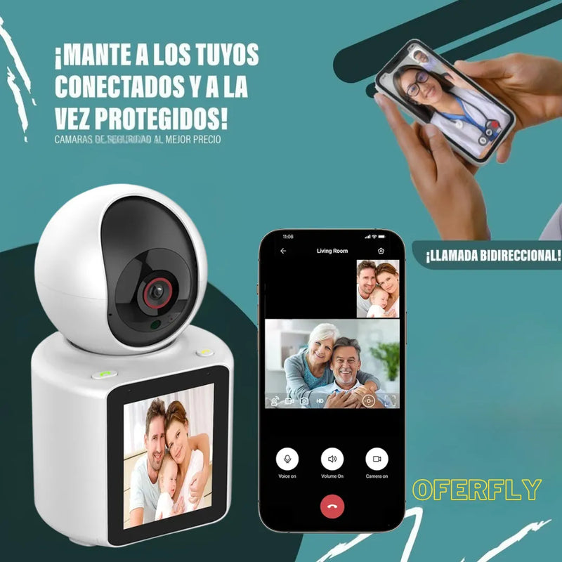 Camara Seguridad Videollamadas Ip Wifi
