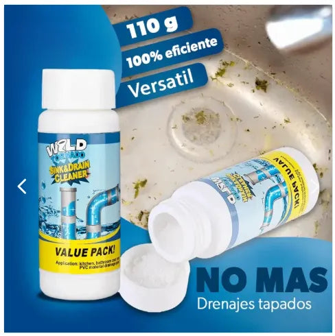 Polvo Destapa Cano Anti Mal Olor