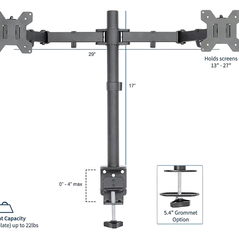 Soporte Monitor Doble 13 A 27 - Varietas Chile - Santiago