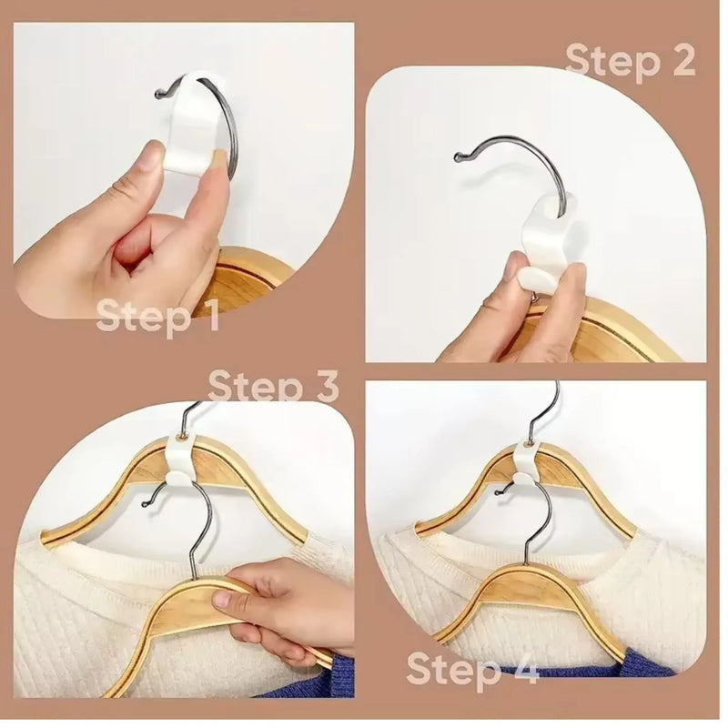 Set 10 Gancho Multifuncion Conectot