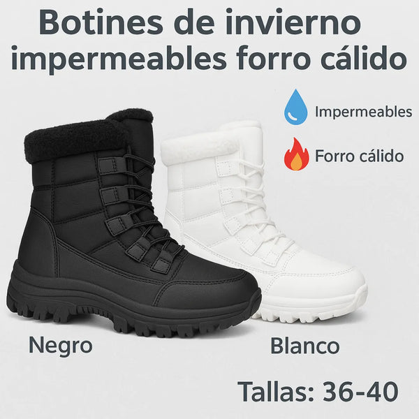 Botas Invierno Impermeables Cálidos
