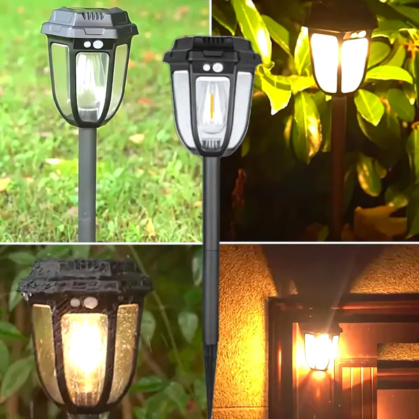 Farol Solar 2 En 1 Con Estaca De 50 Cms - Varietas Chile - Santiago