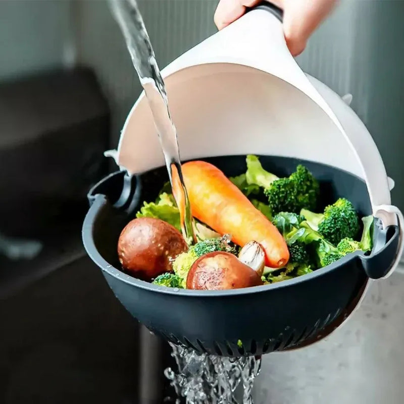 Bowl Colador Giratorio Escurridor Cesta