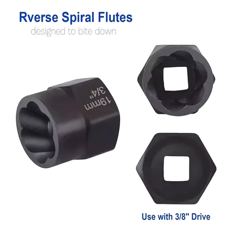 Set Dados Extractores Pernos 9 A 19Mm - Varietas Chile - Santiago