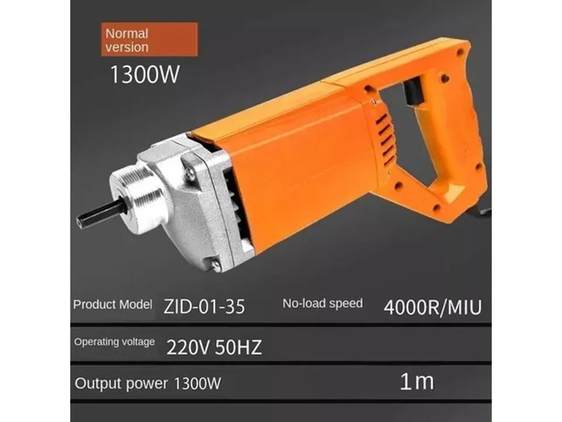 Vibrador Hormigon Cemento 800W Sonda 15