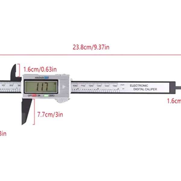 Pie De Metro Digital 0 150Mm Caliper - Varietas Chile - Santiago