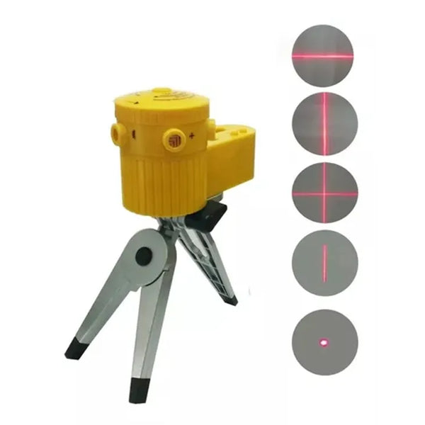 Nivel Laser Con Tripode 5 Lineas C Pilas