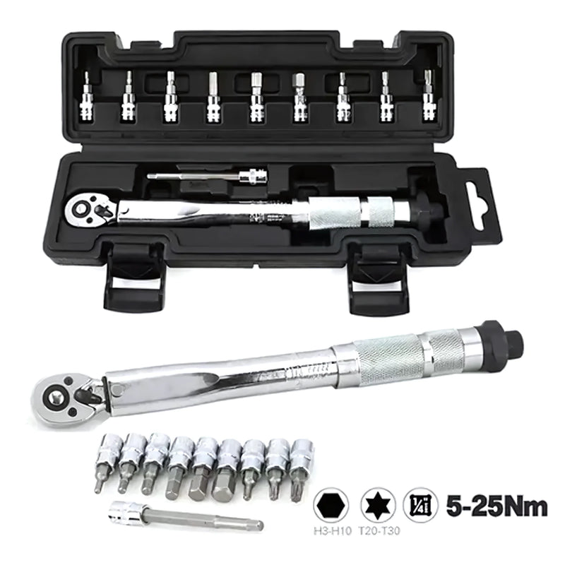Llave Torque 1 4 11 Piezas 5 25Nm - Varietas Chile - Santiago
