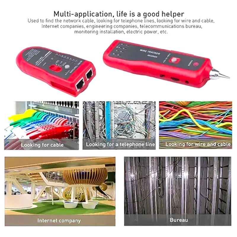 Tester Digital Crimpeadora Rj45 Cat6 - Varietas Chile - Santiago
