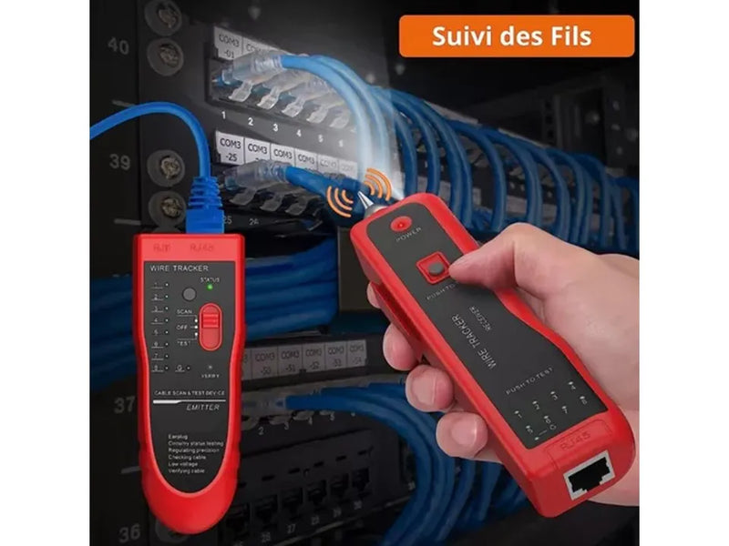 Tester Digital Crimpeadora Rj45 Cat6