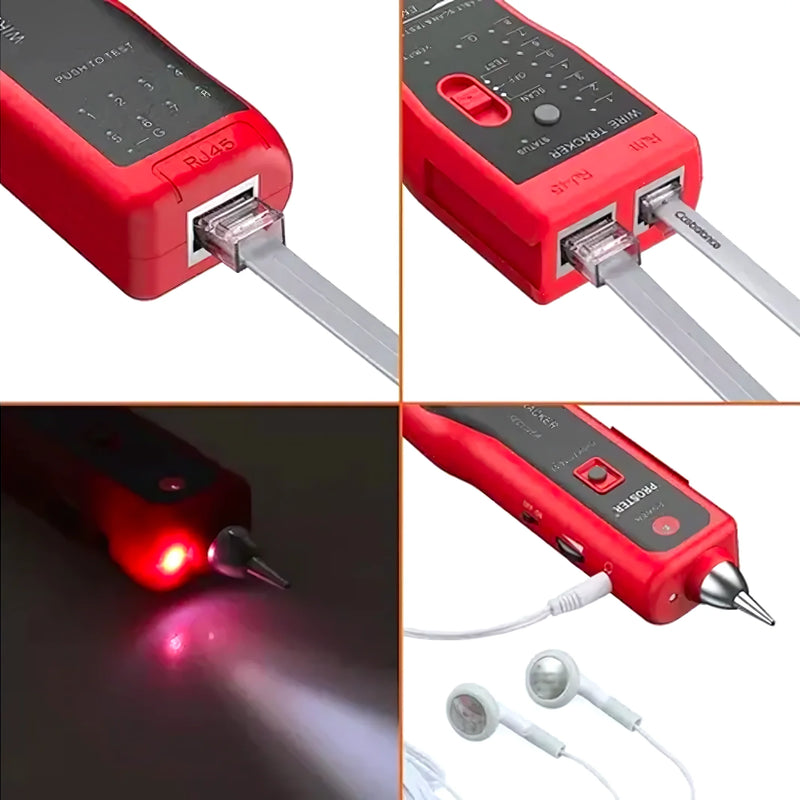 Tester Digital Crimpeadora Rj45 Cat6 - Varietas Chile - Santiago