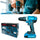 Taladro Portatil Recargable 98V 2 Bater