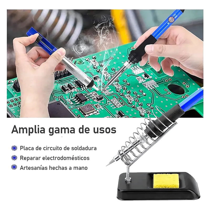 Kit Cautin Soldadura 60W 220V - Varietas Chile - Santiago