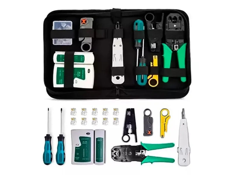 Crimpeadora Cableado Tester Rj45 Utp