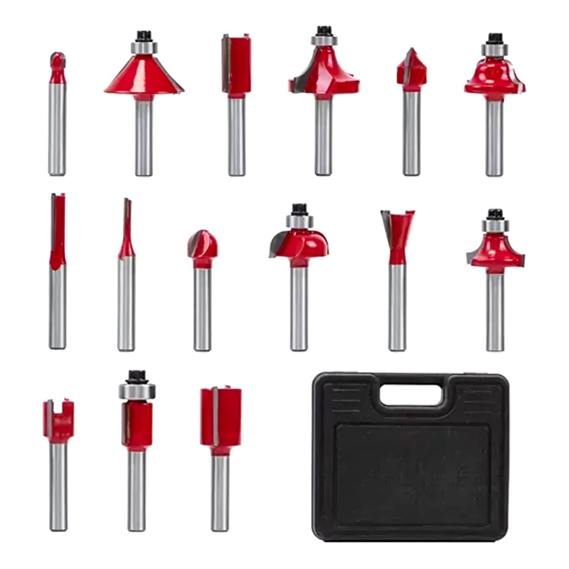 Set 15 Brocas Fresas Madera 1 4 Router - Varietas Chile - Santiago