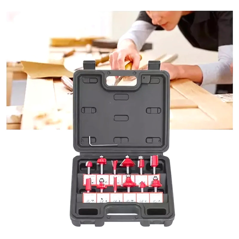 Set 15 Brocas Fresas Madera 1 4 Router - Varietas Chile - Santiago