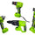 Set De 4 Herramientas Mcasa