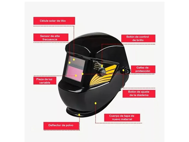 Careta De Soldar Fotosensible