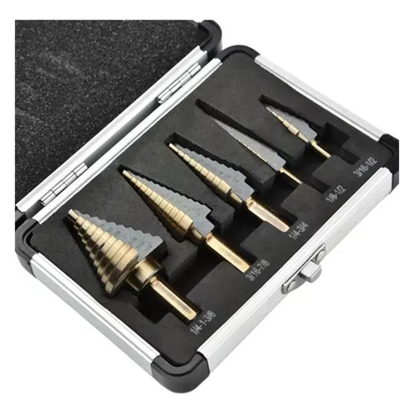 Set 5 Brocas Hss Conicas Paso A Paso