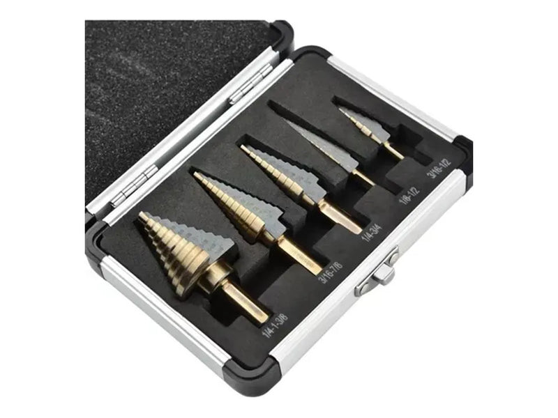 Set 5 Brocas Hss Conicas Paso A Paso