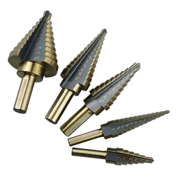Set 5 Brocas Hss Conicas Paso A Paso - Varietas Chile - Santiago