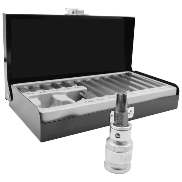 Juego De Puntas Torx T20 T55 15 Piezas