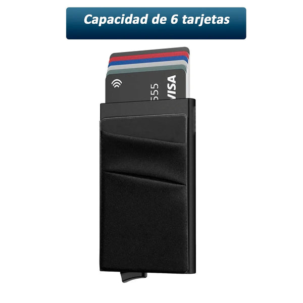 Tarjetero Billetera Rfid Nfc Minimalista