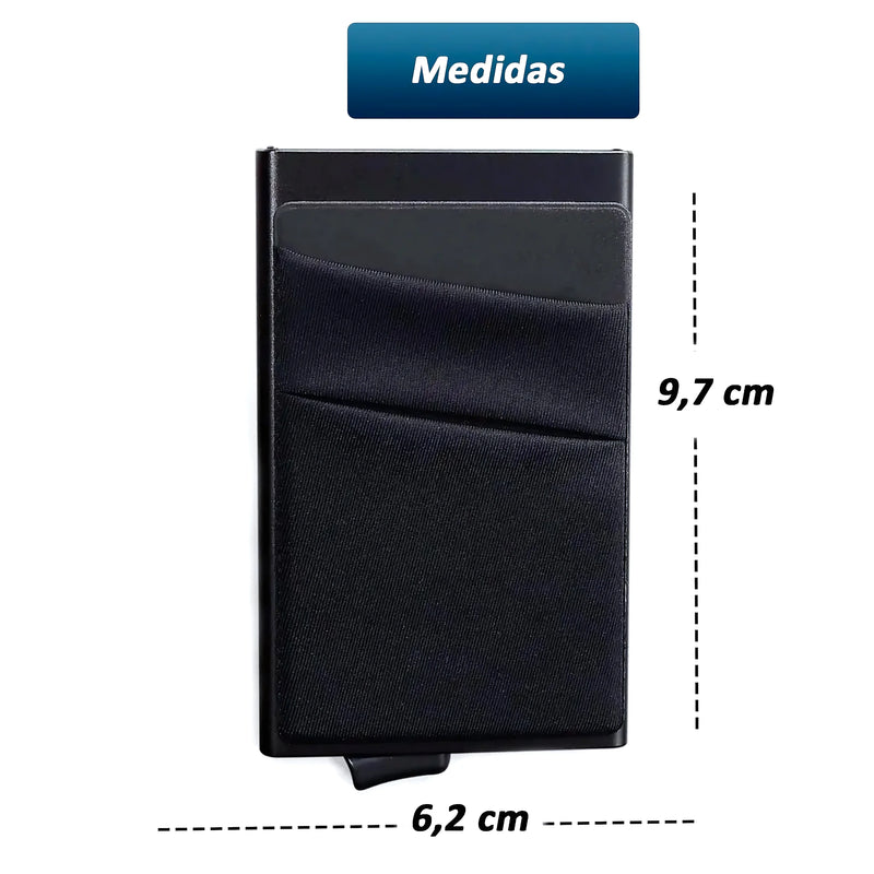 Tarjetero Billetera Rfid Nfc Minimalista - Varietas Chile - Santiago