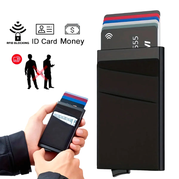 Tarjetero Billetera Rfid Nfc Minimalista - Varietas Chile - Santiago